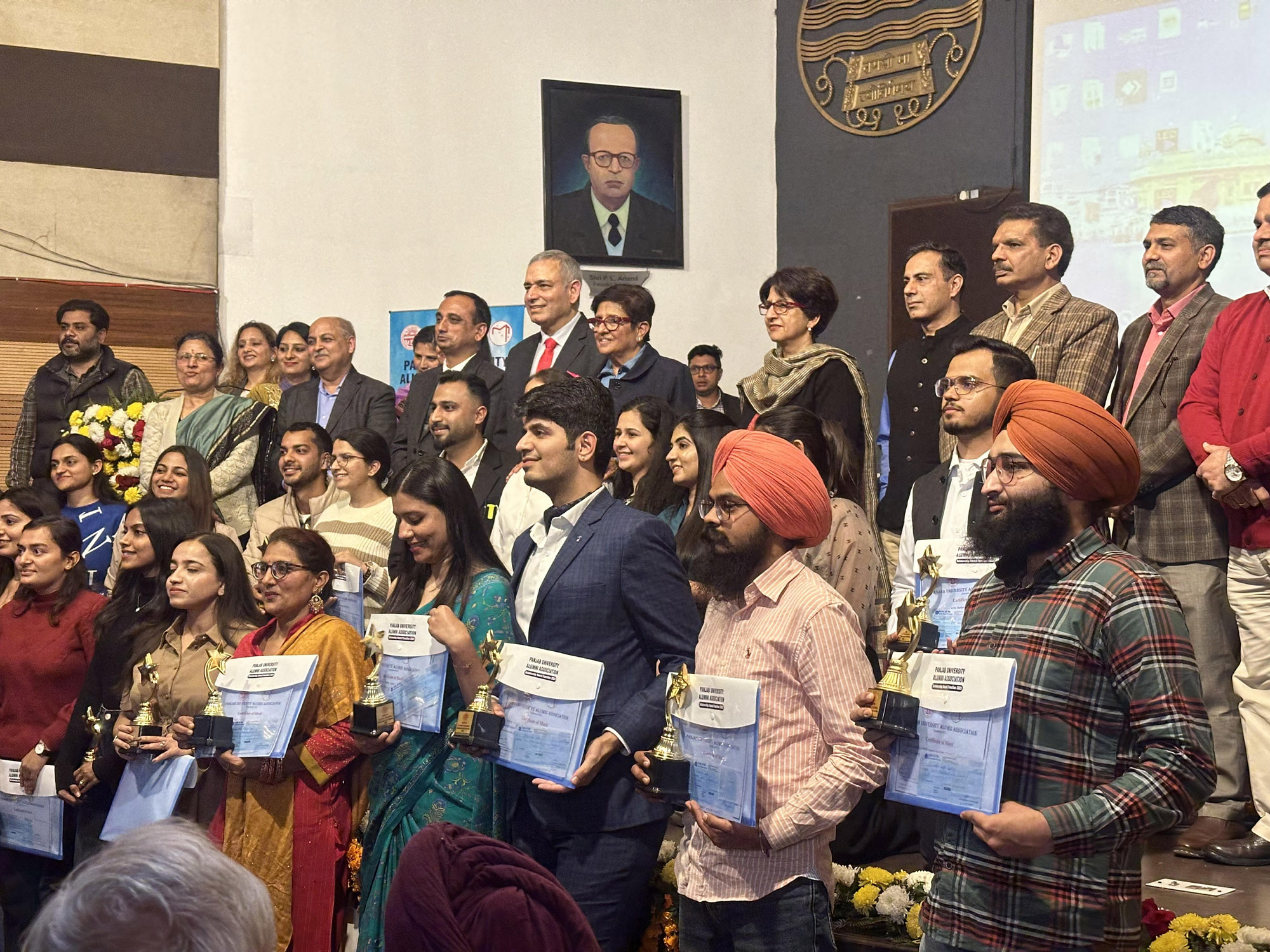 Panjab University Alumni Association Hosts Scholarship Award Function